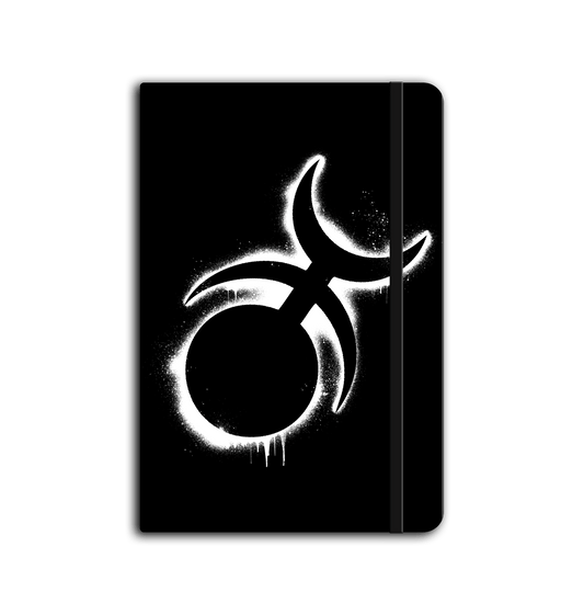 Black Notebook Front