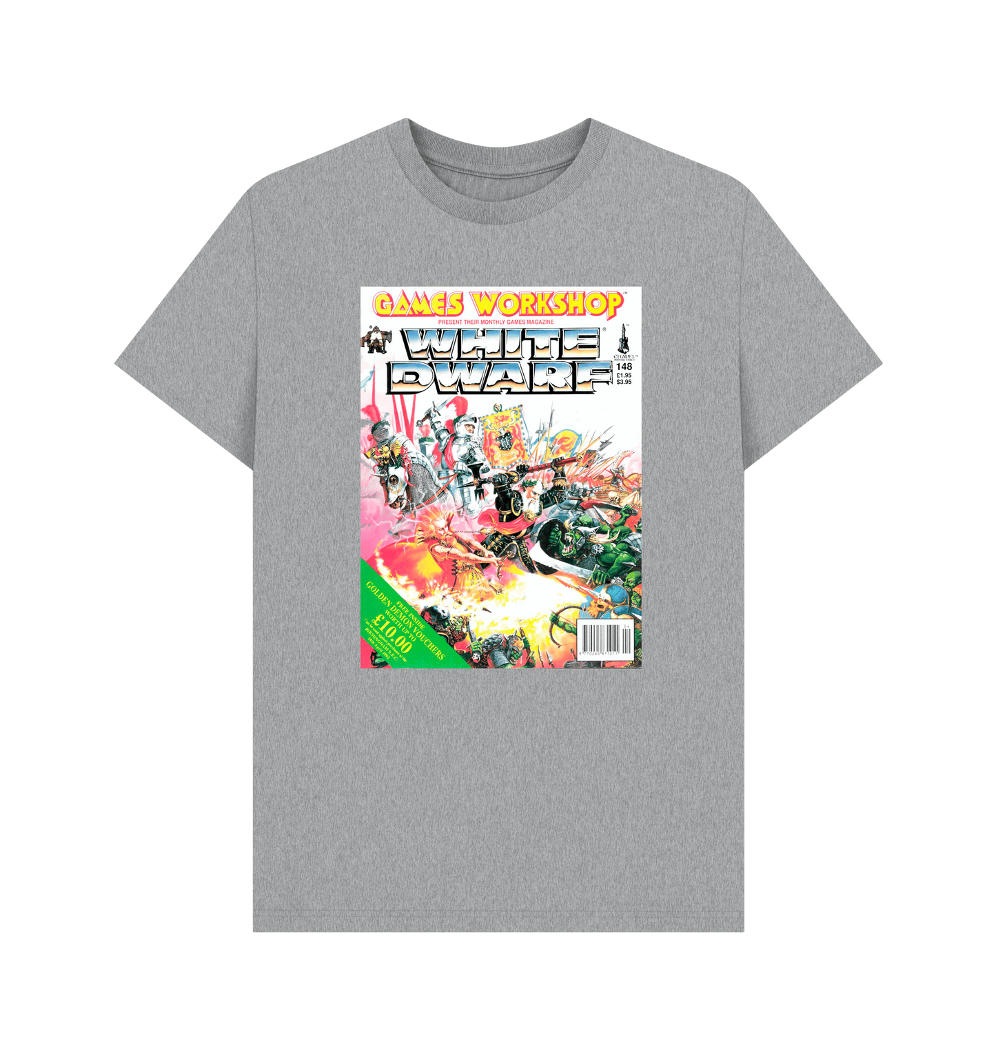Athletic Grey White Dwarf Issue 148 T Shirt