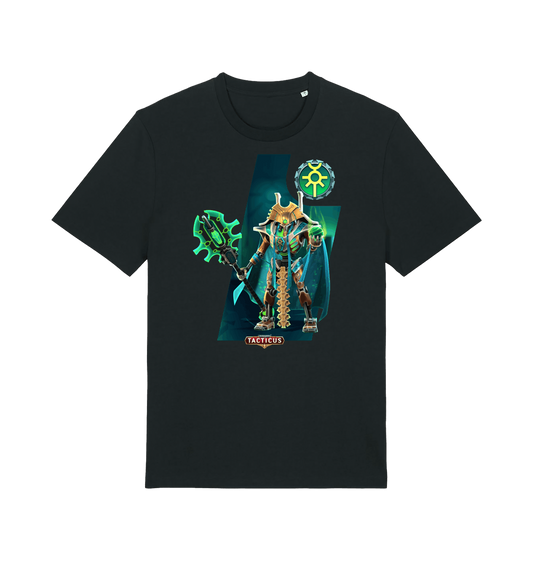 Black Printed T-shirt Front