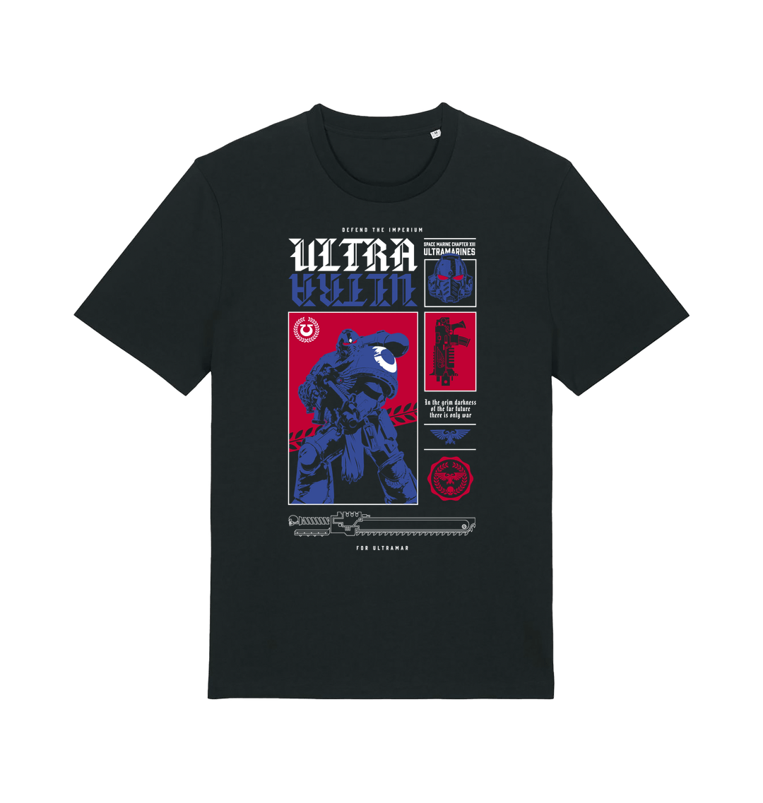 Black Printed T-shirt