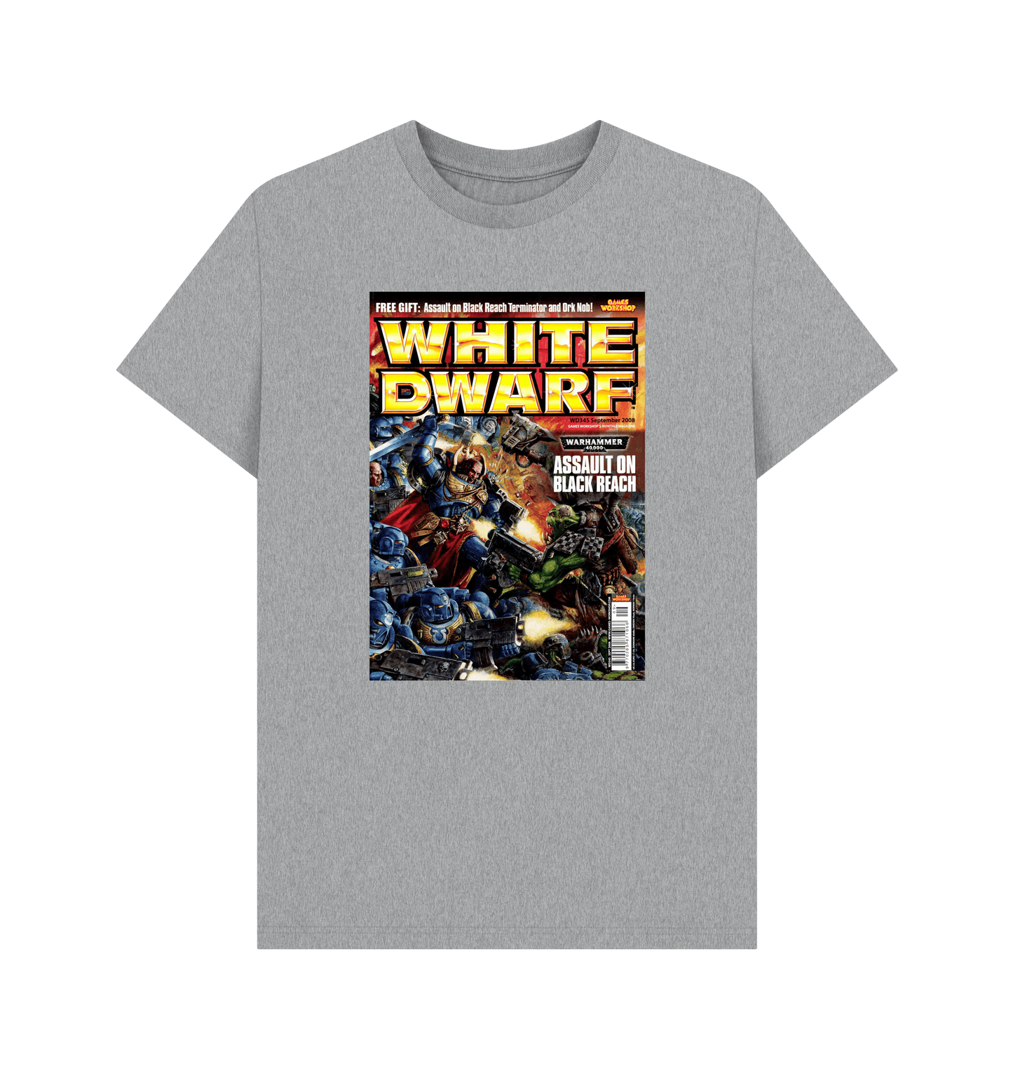 Athletic Grey White Dwarf Issue 345 T Shirt