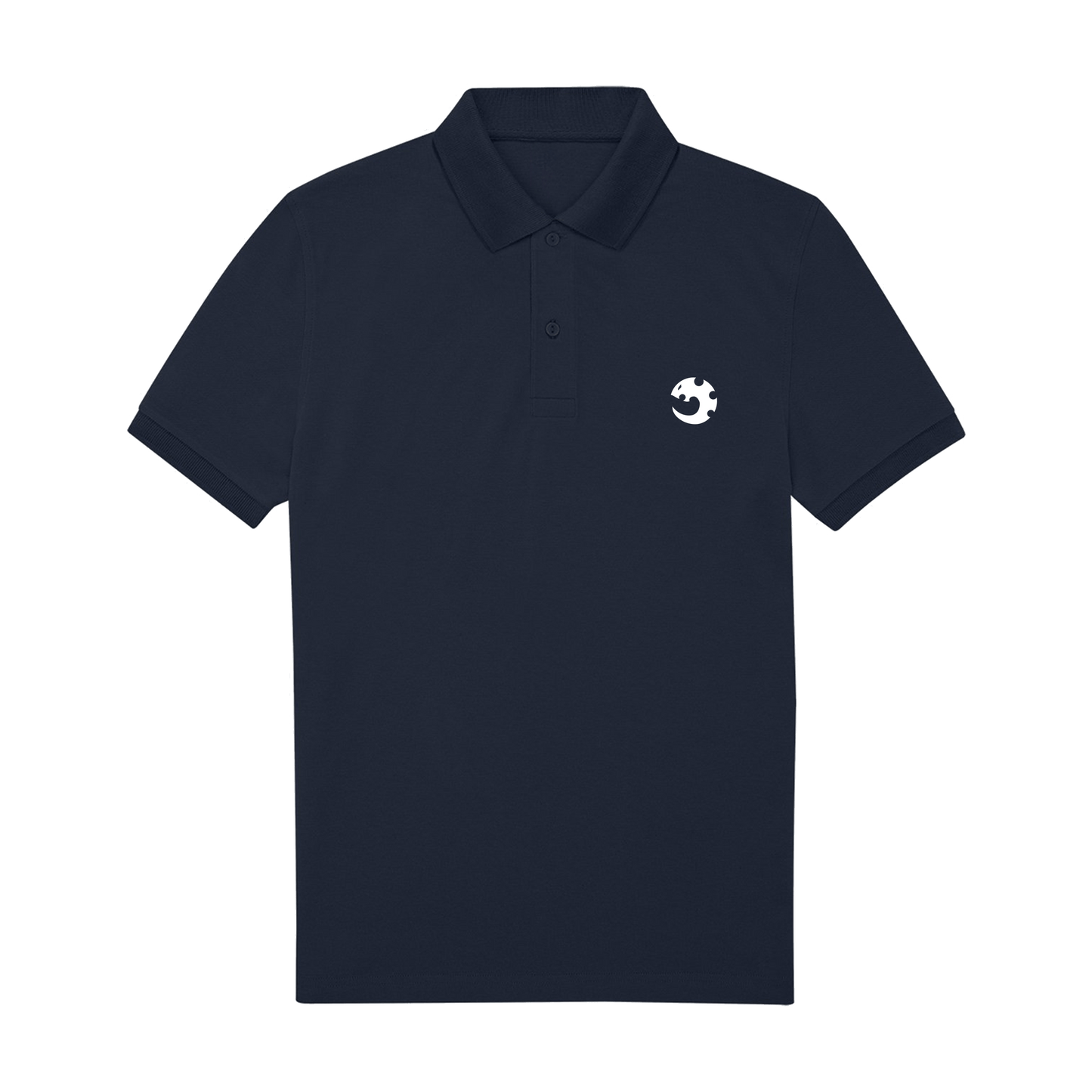 Navy Polo Shirt Front