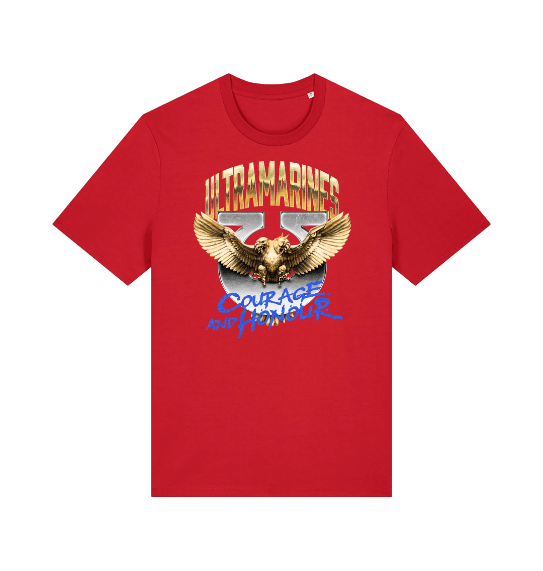 Red Printed T-shirt Front