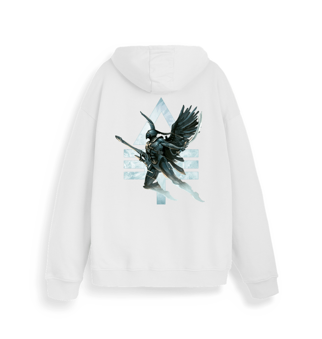 White Printed Sweater