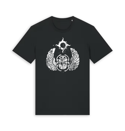 Black Printed T-shirt Front