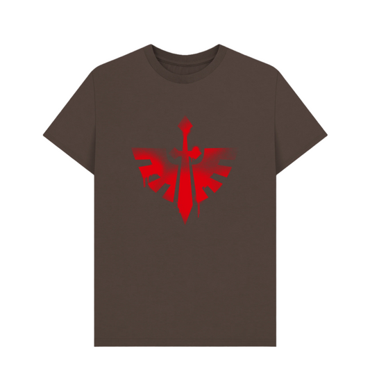 Chocolate Dark Angels Graffiti Insignia T Shirt