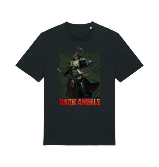 Black Printed T-shirt Front