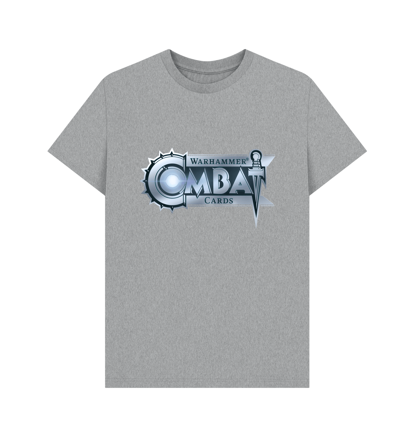 Athletic Grey Warhammer Combat Cards T Shirt