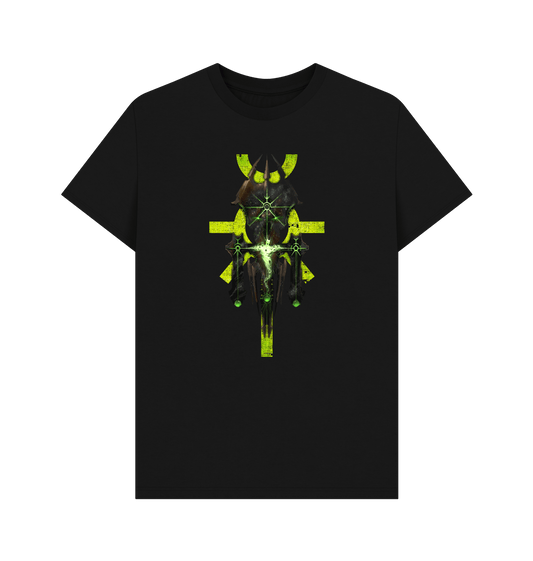 Black Premium Necrons Silent King Icon Design T Shirt