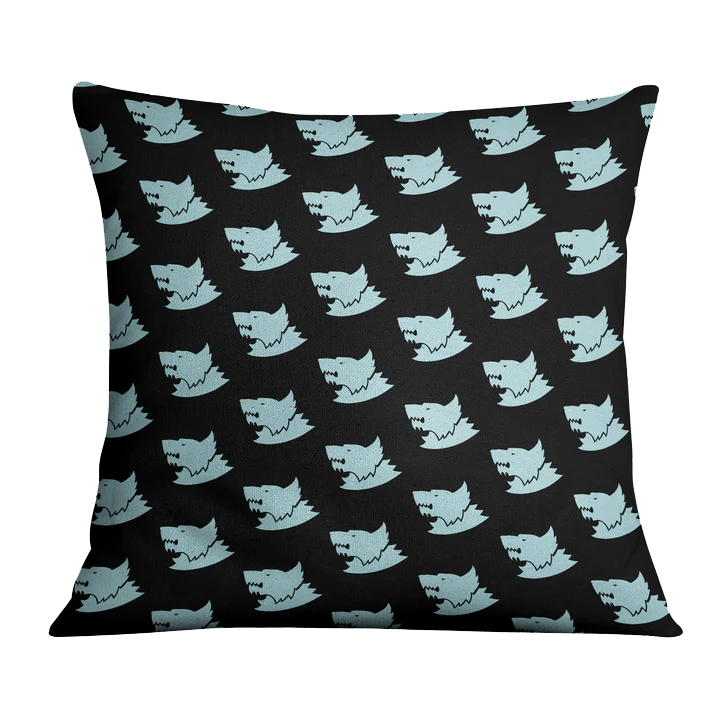 Space Wolves Repeat Pattern Cushion