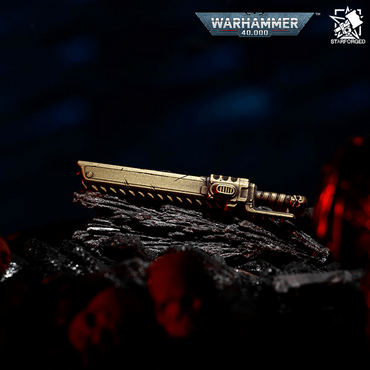 Starforged Warhammer 40,000: Space Marine 2 Titus‘s Chainsword Keychain