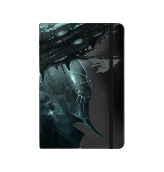 Black Aeldari Craftworld Border Notebook