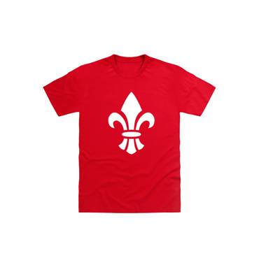 Red Printed Kids T-Shirt