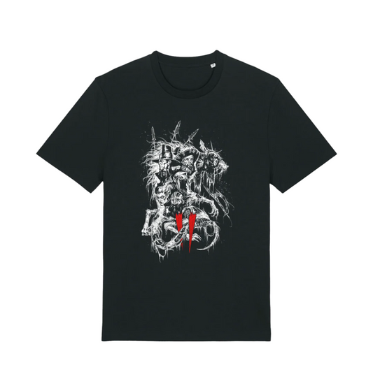 Black Printed T-shirt