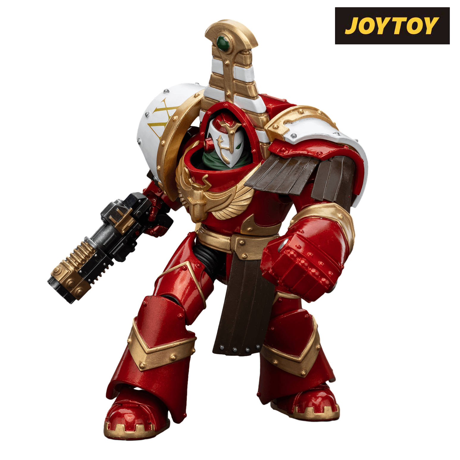 As Shown JoyToy Warhammer The Horus Heresy Action Figure - Thousand Sons, Sekhmet Terminator Cabal, Sekhmet with Volkite Charger and Power Fist (1\/18 Scale)