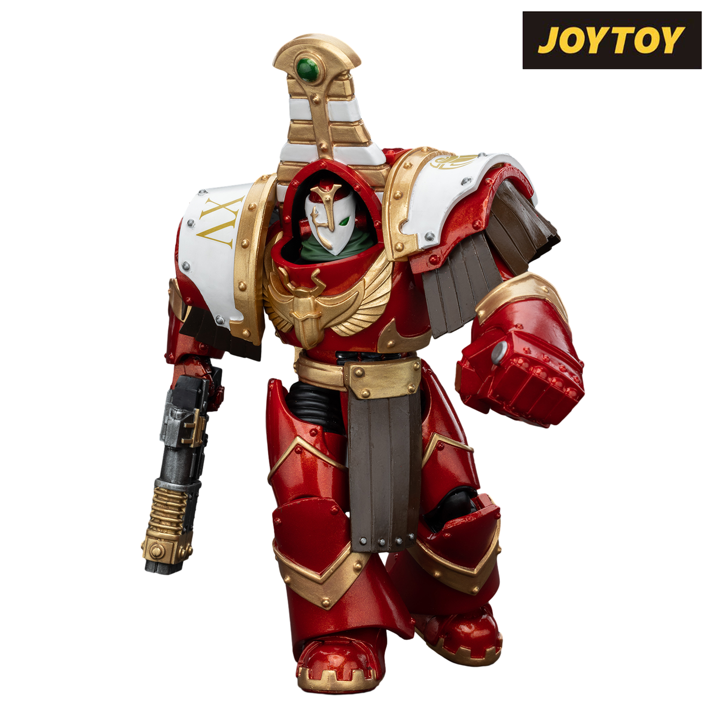 JoyToy Warhammer The Horus Heresy Action Figure - Thousand Sons, Sekhmet Terminator Cabal, Sekhmet with Volkite Charger and Power Fist (1/18 Scale)