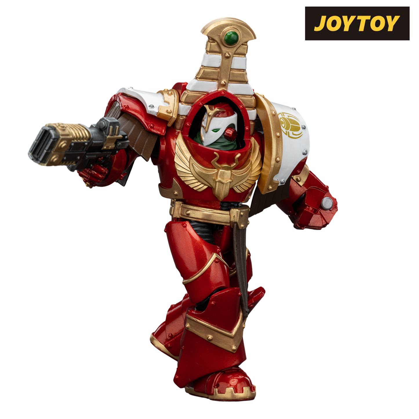 JoyToy Warhammer The Horus Heresy Action Figure - Thousand Sons, Sekhmet Terminator Cabal, Sekhmet with Volkite Charger and Power Fist (1/18 Scale)
