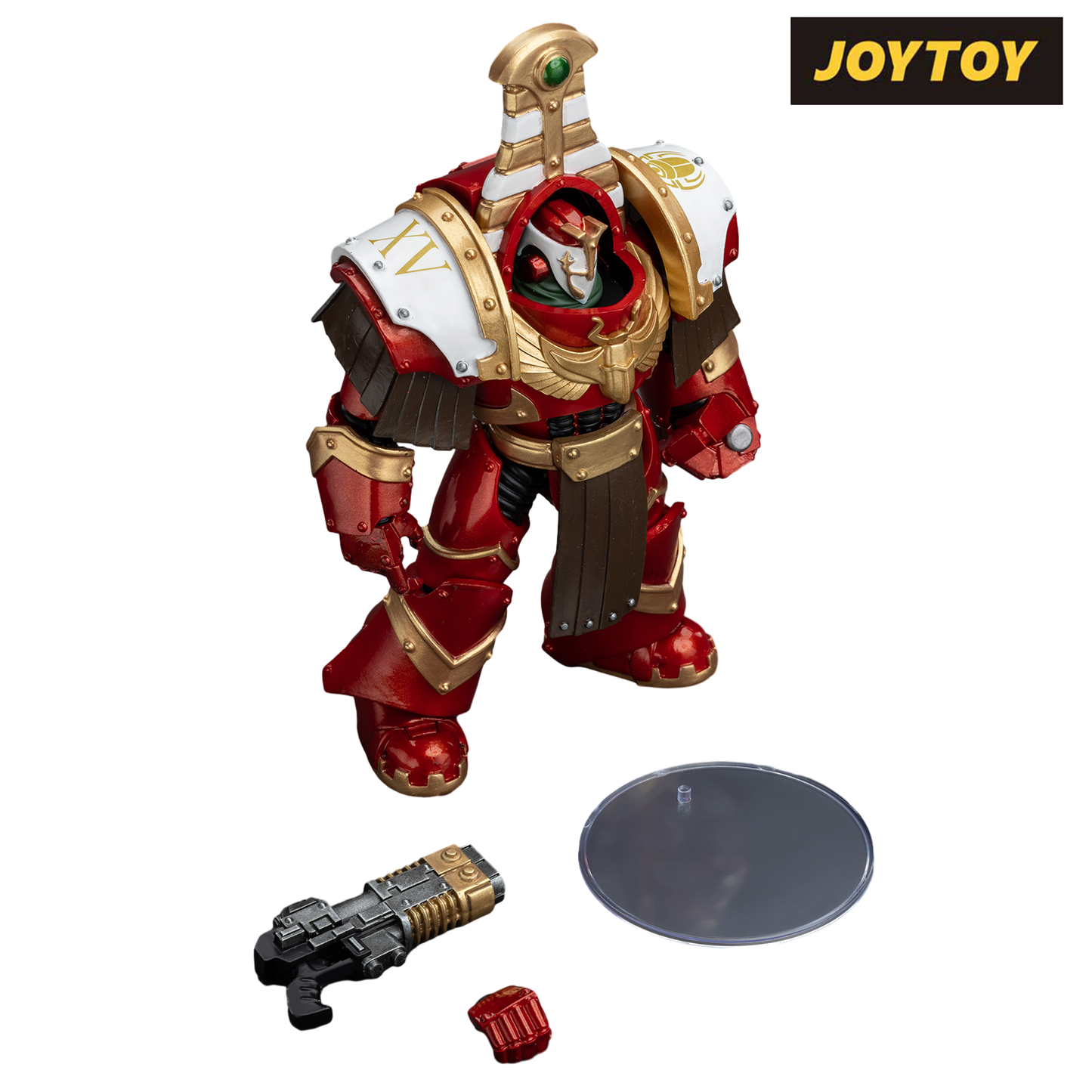 JoyToy Warhammer The Horus Heresy Action Figure - Thousand Sons, Sekhmet Terminator Cabal, Sekhmet with Volkite Charger and Power Fist (1/18 Scale)