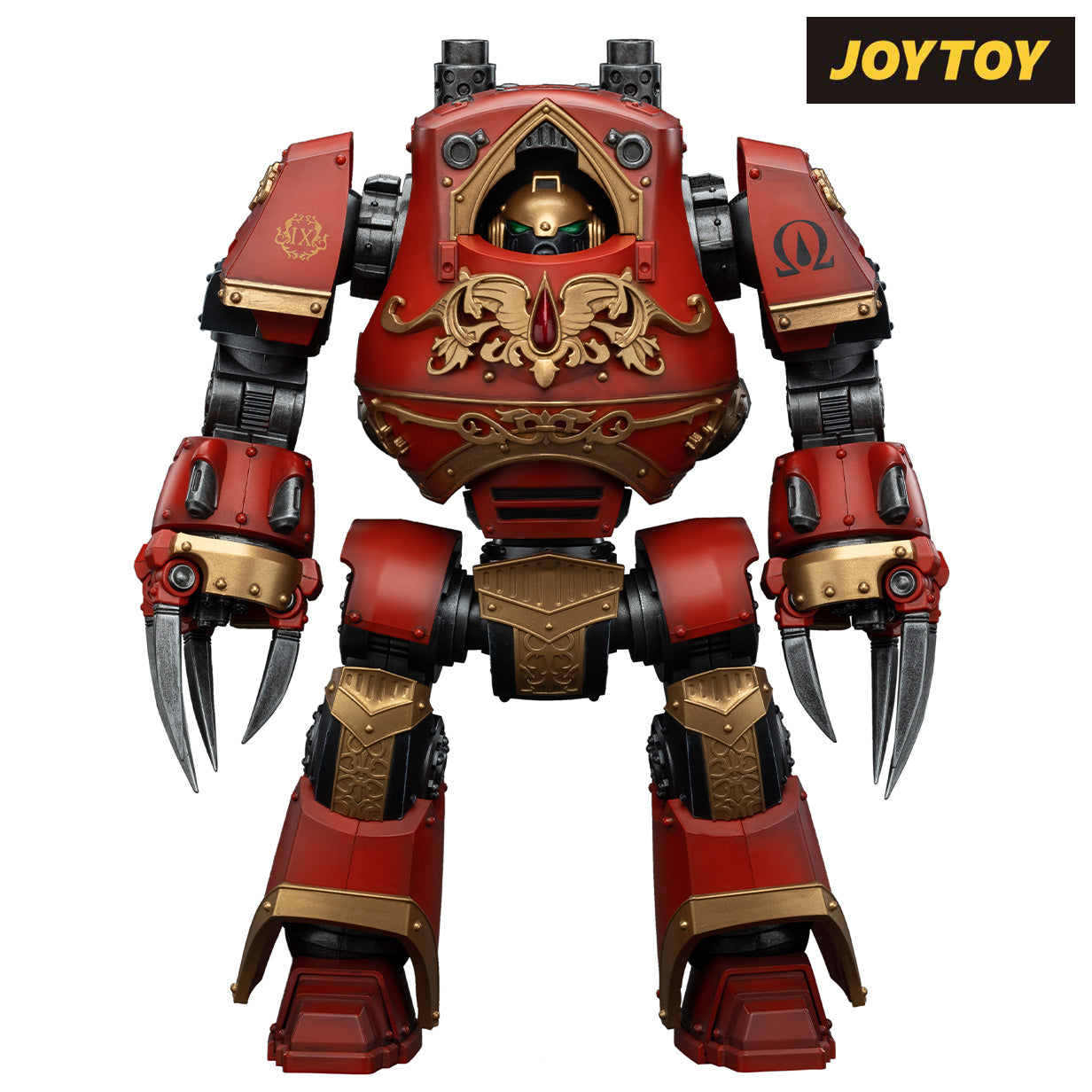 JoyToy Warhammer The Horus Heresy Action Figure - Blood Angels, Contemptor-Incaendius Dreadnought (1/18 Scale)
