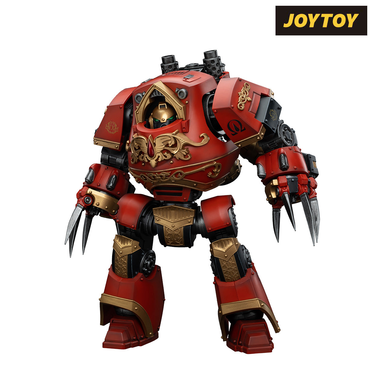 JoyToy Warhammer The Horus Heresy Action Figure - Blood Angels, Contemptor-Incaendius Dreadnought (1/18 Scale)