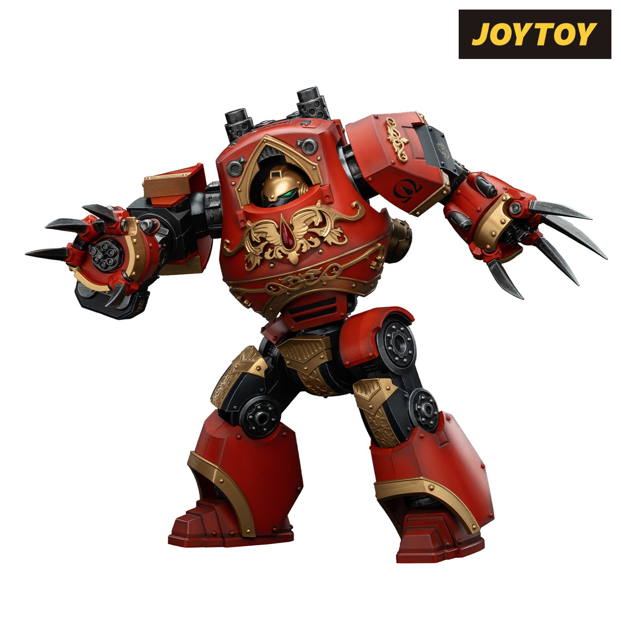 JoyToy Warhammer The Horus Heresy Action Figure - Blood Angels, Contemptor-Incaendius Dreadnought (1/18 Scale)
