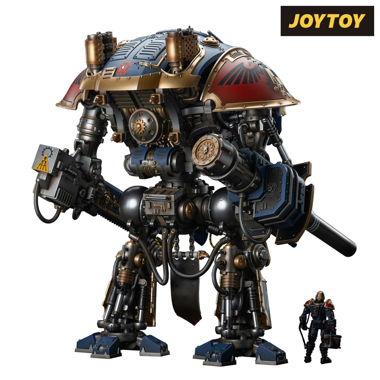 JoyToy Warhammer: 40,000 Action Figure - Imperial Knights, House Terryn, Knight Paladin (1/18 Scale)
