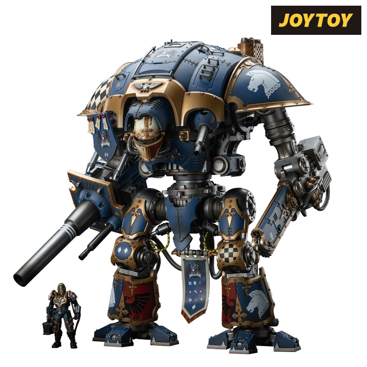 JoyToy Warhammer: 40,000 Action Figure - Imperial Knights, House Terryn, Knight Paladin (1/18 Scale)