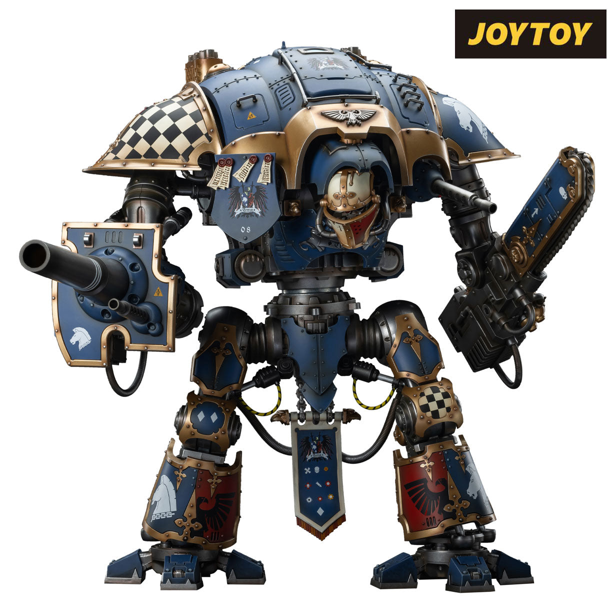 JoyToy Warhammer: 40,000 Action Figure - Imperial Knights, House Terryn, Knight Paladin (1/18 Scale)