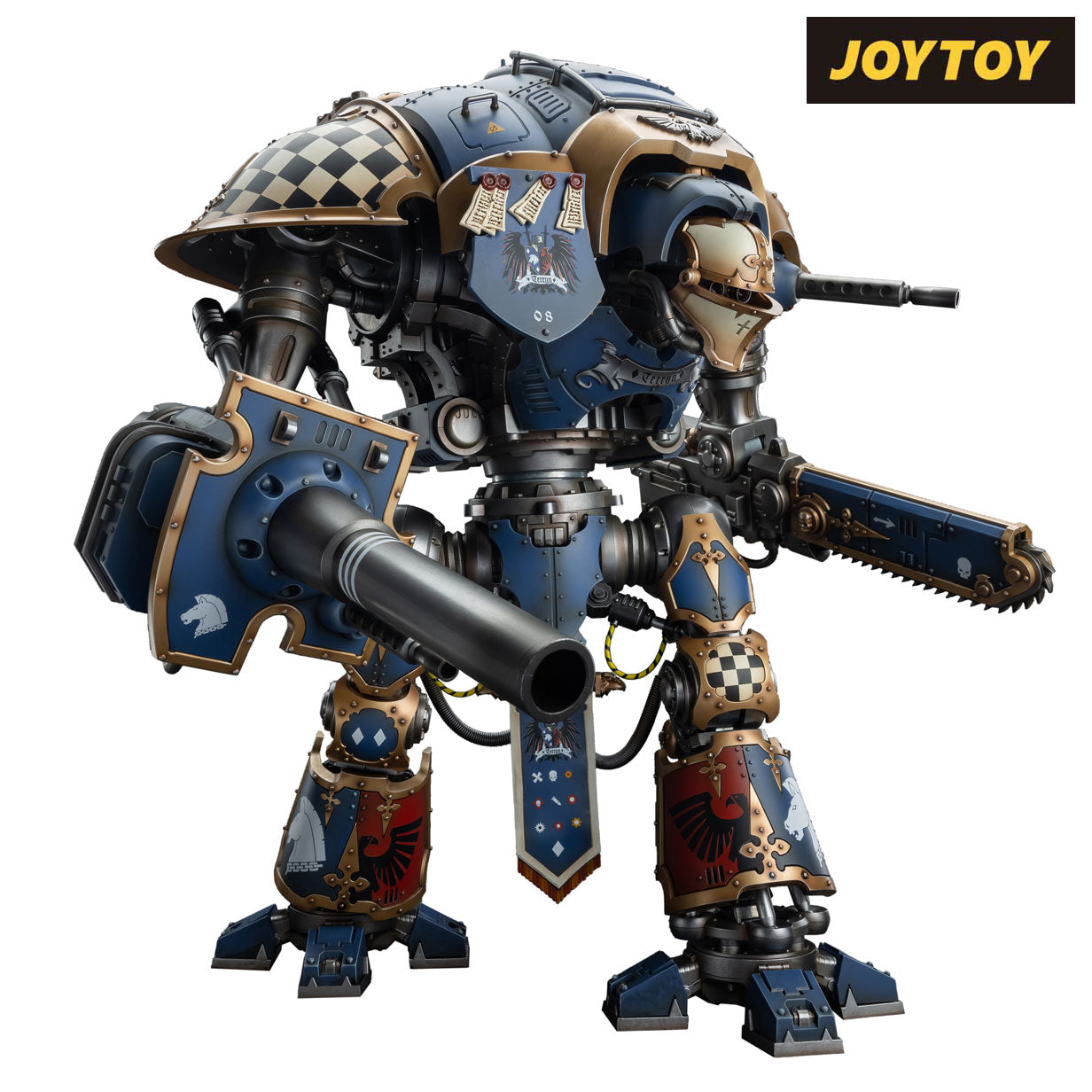 JoyToy Warhammer: 40,000 Action Figure - Imperial Knights, House Terryn, Knight Paladin (1/18 Scale)