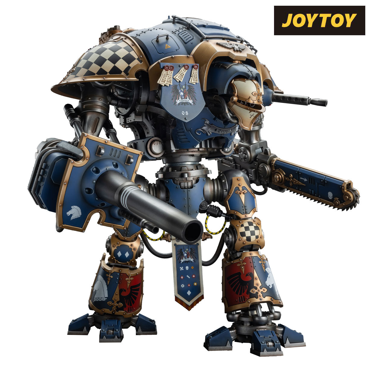 JoyToy Warhammer: 40,000 Action Figure - Imperial Knights, House Terryn, Knight Paladin (1/18 Scale)