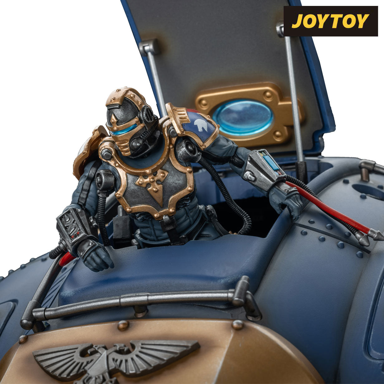 JoyToy Warhammer: 40,000 Action Figure - Imperial Knights, House Terryn, Knight Paladin (1/18 Scale)