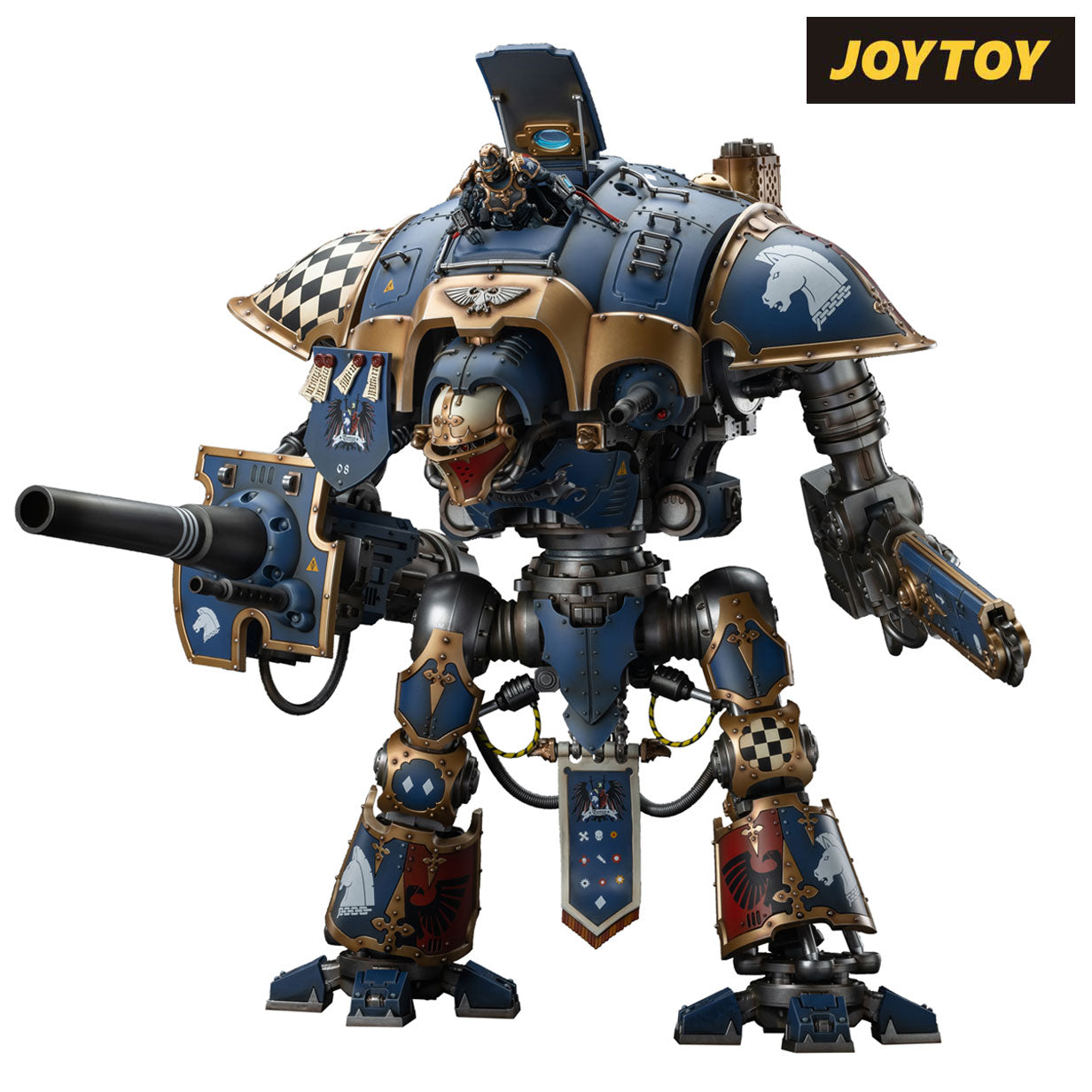 JoyToy Warhammer: 40,000 Action Figure - Imperial Knights, House Terryn, Knight Paladin (1/18 Scale)