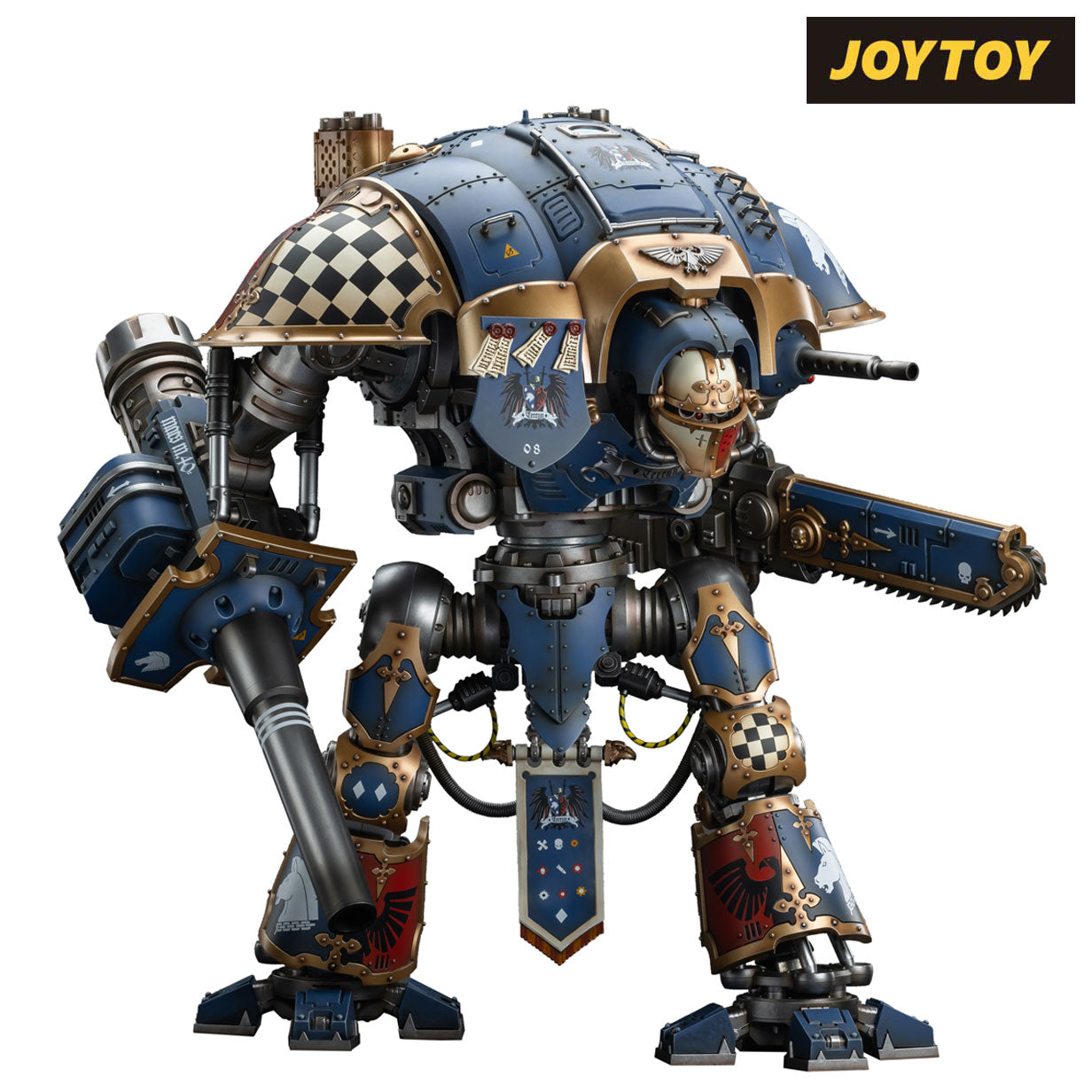 JoyToy Warhammer: 40,000 Action Figure - Imperial Knights, House Terryn, Knight Paladin (1/18 Scale)