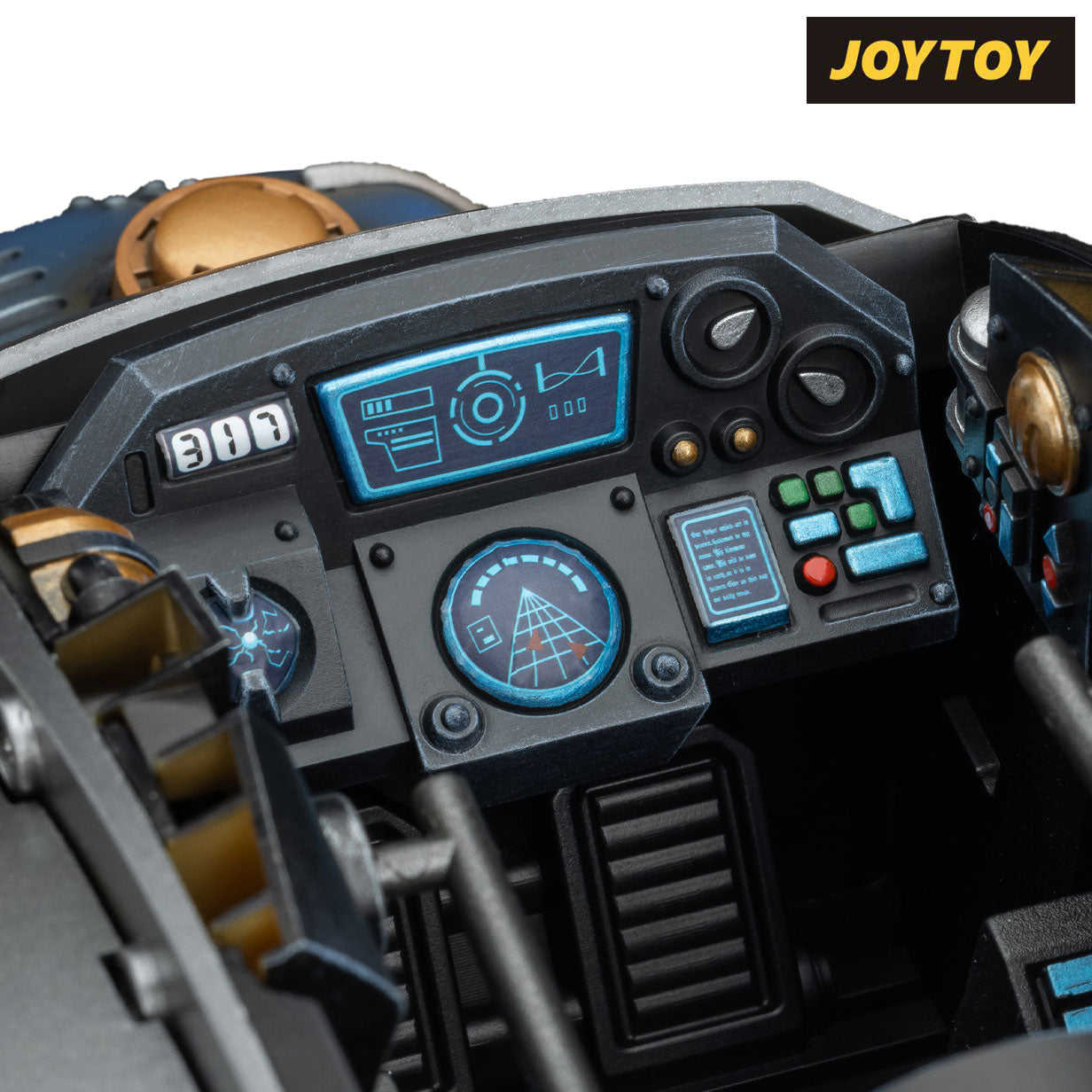 JoyToy Warhammer: 40,000 Action Figure - Imperial Knights, House Terryn, Knight Paladin (1/18 Scale)