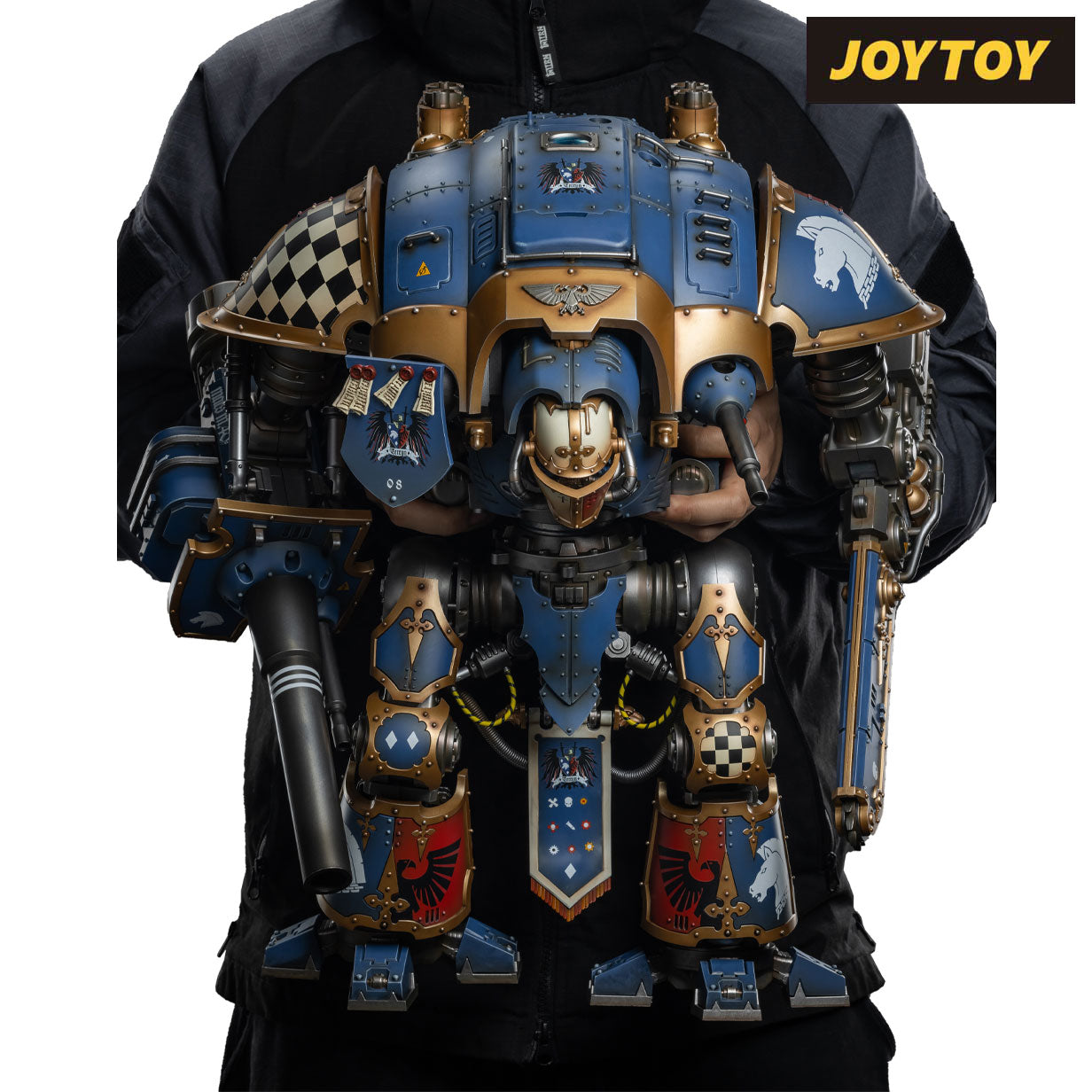 JoyToy Warhammer: 40,000 Action Figure - Imperial Knights, House Terryn, Knight Paladin (1/18 Scale)
