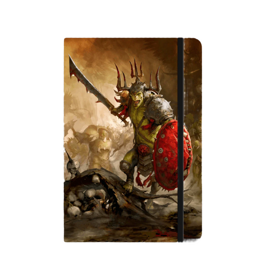 Black Orruk Warclans Killaboss Notebook