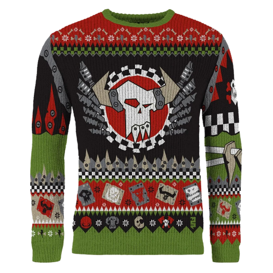 As Shown Warhammer 40,000: Ork Christmas Jumper
