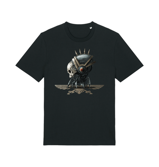 Black Printed T-shirt Front