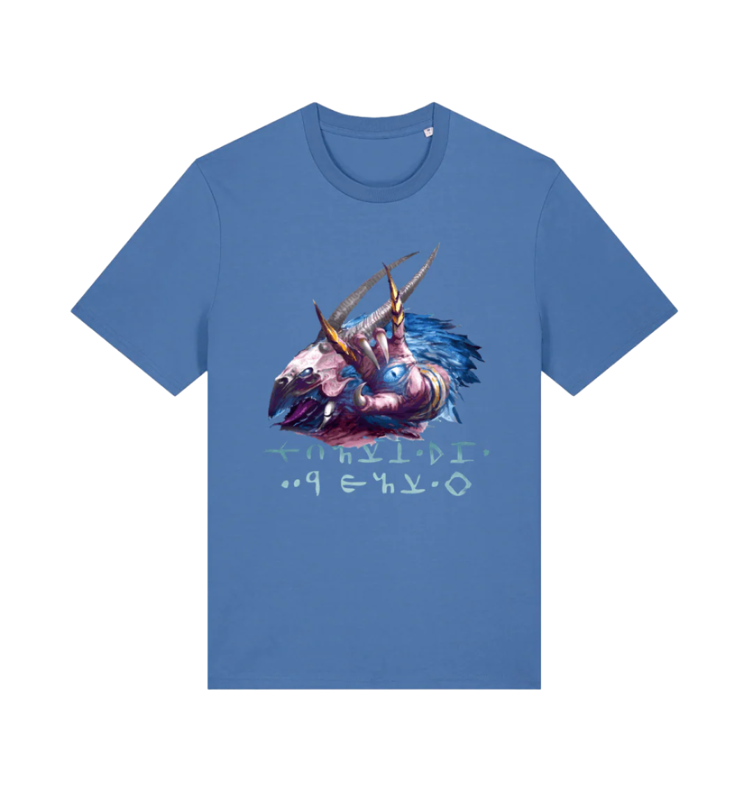 Bright Blue Printed T-shirt