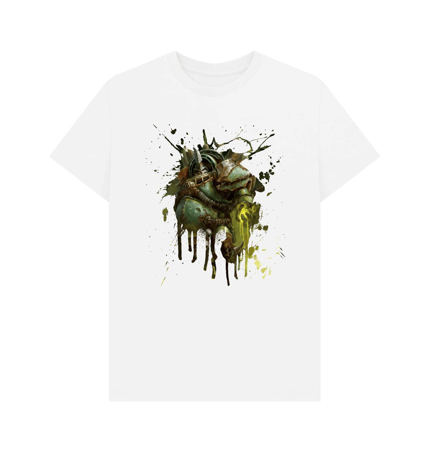 White Death Guard Typhus Splatter T Shirt