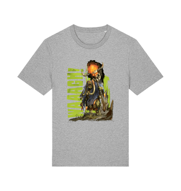 Heather Grey Printed T-shirt