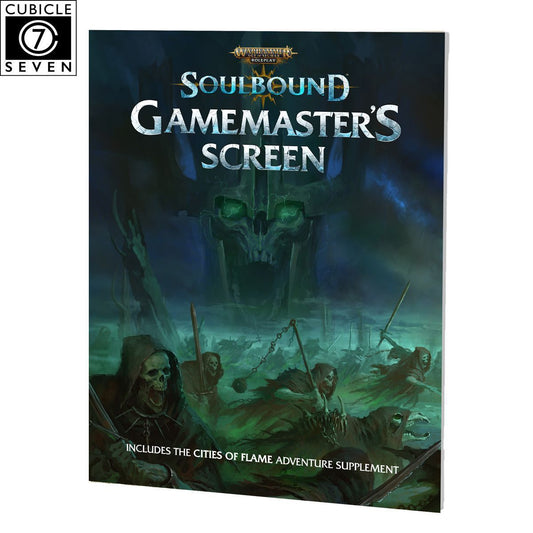 Full Colour Warhammer Age of Sigmar Roleplay - Soulbound - Gamemaster's Screen