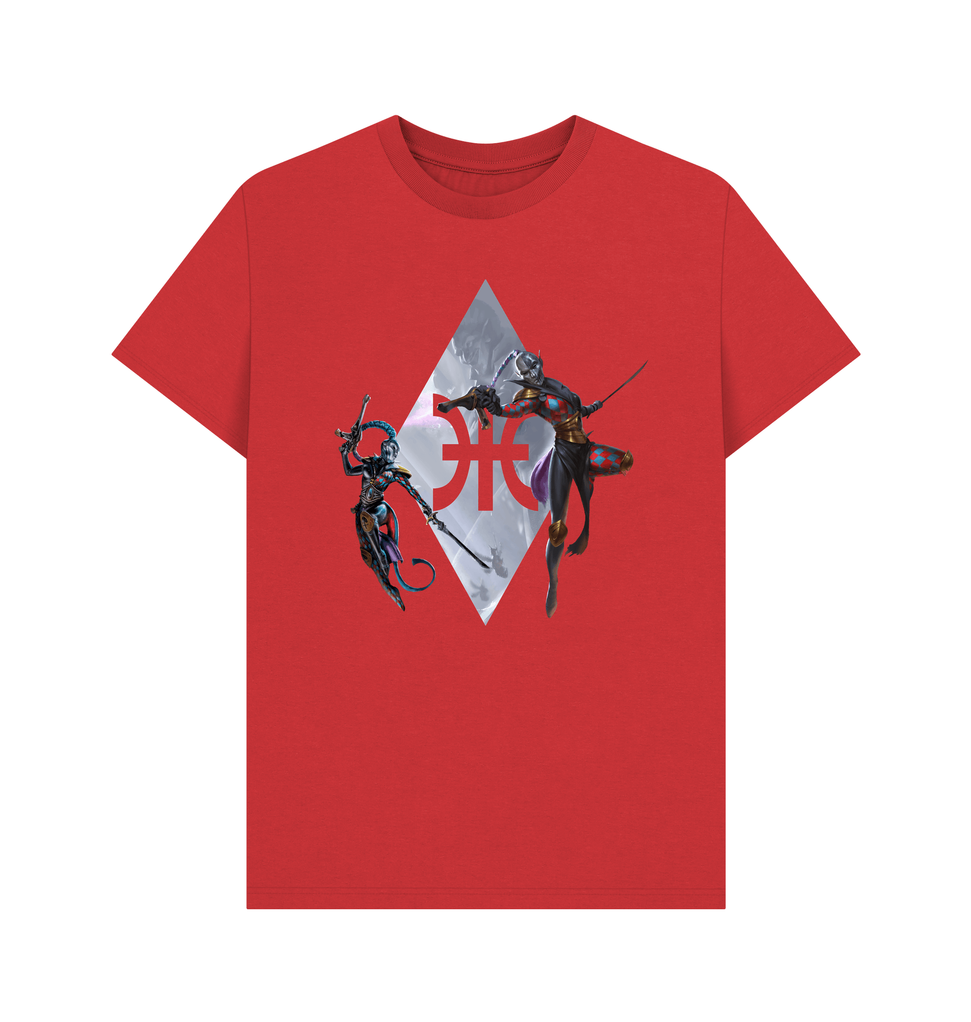 Red Premium Harlequins T Shirt