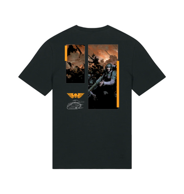 Black Printed T-shirt