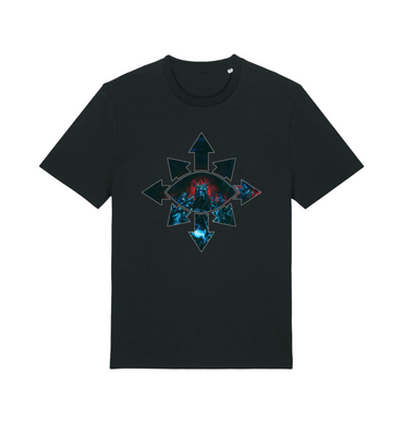 Black Printed T-shirt