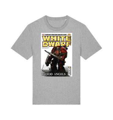 Heather Grey Printed T-shirt Front