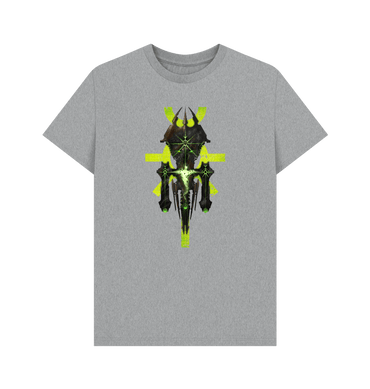 Athletic Grey Premium Necrons Silent King Icon Design T Shirt