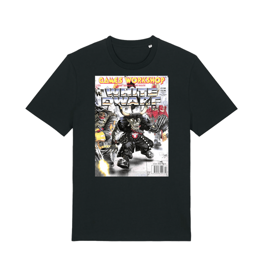 Black Printed T-shirt Front