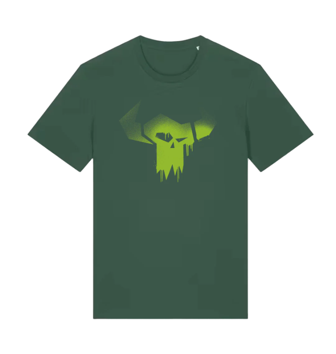 Bottle Green Printed T-shirt