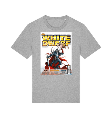 Heather Grey Printed T-shirt Front